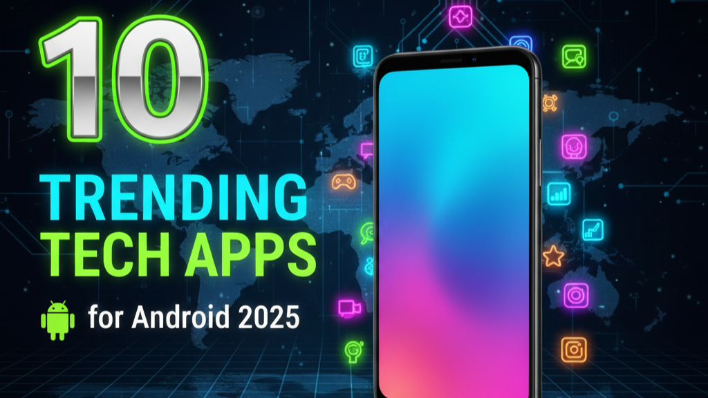 Top 10 Trending Tech Apps for Android 2025